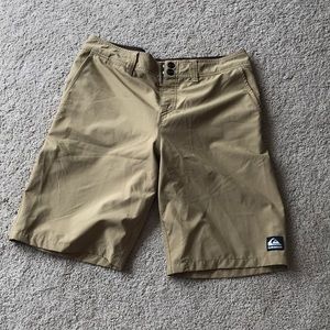 Quicksilver khaki board shorts
